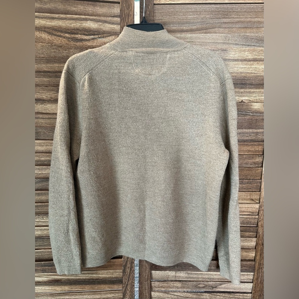 Raffi The Palmer Quarter Zip Merino Wool Jumper Sweater - Picture 5 of 8